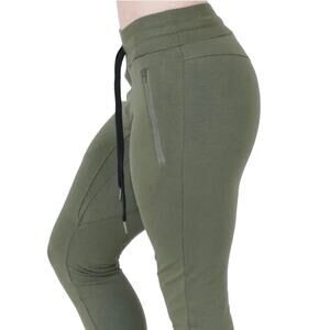 Rokwolf Women's Lounge Joggers Olive Size Small